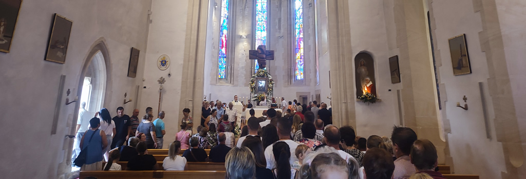 Korisnici Doma Borova u Voćinu povodom blagdana Male Gospe