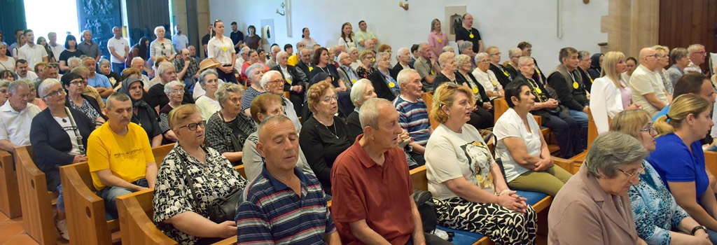 Korisnici i djelatnici Doma za odrasle osobe Borova sudjelovali na hodočašću u Voćinu