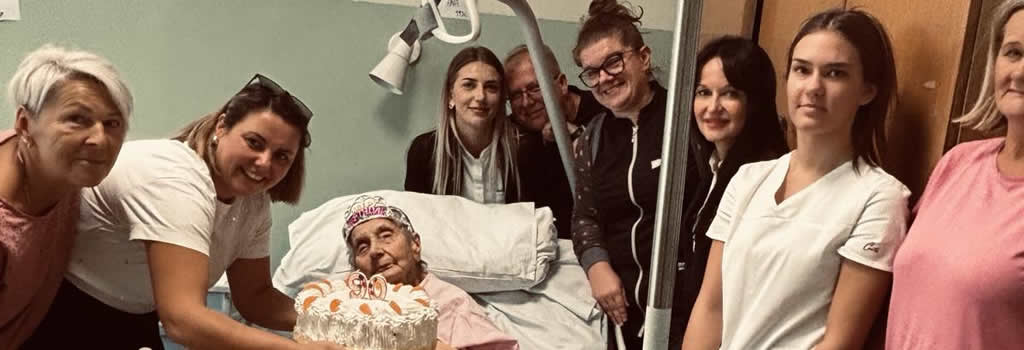90. rođendan naše korisnice Ane